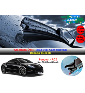 Peugeot RCZ Muz Silecek Takımı 2010-2015