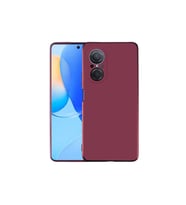 Huawei Nova 9 SE Uyumlu Kılıf Zore Premier Silikon Kapak (Mürdüm)