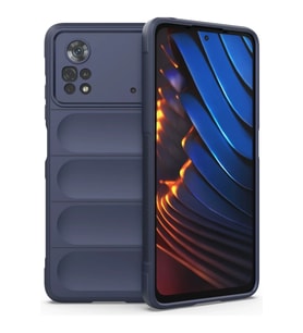 Newface Xiaomi Poco X4 Pro 5G Kılıf Optimum Silikon - Lacivert