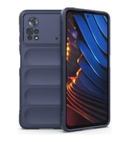 Newface Xiaomi Poco X4 Pro 5G Kılıf Optimum Silikon - Lacivert