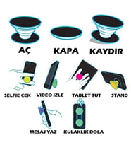 Telefon Parmak Tutucu - Asorti