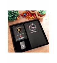 KİŞİYE ÖZEL TASARIMLI TARİHSİZ DEFTER - LAMBORGHINI RUHSAT - LAMBORGHINI ÇAKMAK (Siyah)