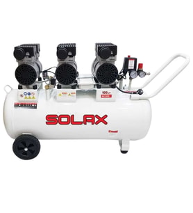 Solax HM0753JW100 100lt 3bg 2.2kW 220V 76kg Sessiz Elektrikli Hava Kompresörü
