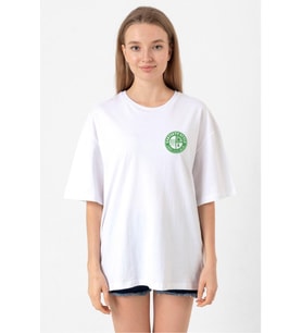 One Piece Anime Santoryu Style Fast Blue Beyaz Kadın Oversize Tshirt