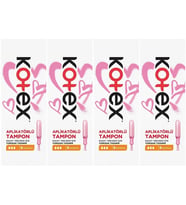 Kotex Aplikatörlü Tampon Normal 32 Li Set (4PK*8)