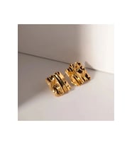 Çelik Gold Küpe