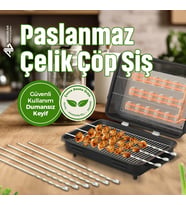 5 Adet Mangal Şişi