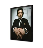 Al Pacino Çerçeveli Cam Tablo
