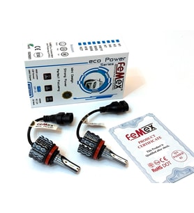 Femex Eco Power Buz Mavi 8000K CSP Chipset H8/11 Led Xenon Led Headlight