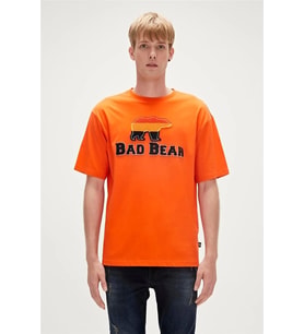 Bad Bear Üç Parçalı Turuncu Erkek Tişört