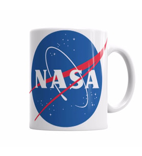Nasa Logosu Kupa Bardak Porselen