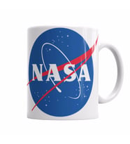 Nasa Logosu Kupa Bardak Porselen