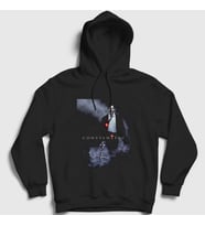 Presmono Unisex Siyah Keanu Reeves Film John Constantine Kapüşonlu Sweatshirt 480677tt
