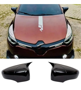 Renault Clio 4 Batman Yarasa Ayna Kapağı Piona Black ABS 2012-2019