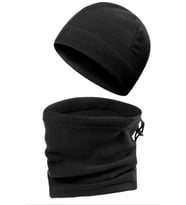 Polar Bere Boyunluk 2.li Set (Siyah)