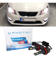 Seat Leon Mk3 Led Xenon Uzun Far Ampulü H7 Ultimate 9500 Lumens Yeni Seri Beyaz