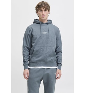 Jack & Jones JJESOHO Kapüşonlu Sweatshirt – Erkek Hoodie NOOS (Antrasit)
