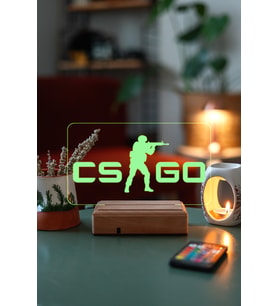 CS GO 16 Renk Masa Lambası