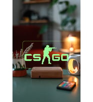 CS GO 16 Renk Masa Lambası