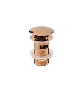 DR-03 Rose Gold Sifon Üst Takımı (Tahliye Delikli)
