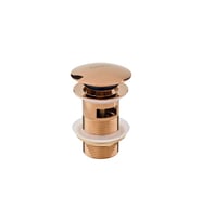 DR-03 Rose Gold Sifon Üst Takımı (Tahliye Delikli)
