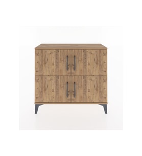 Arges Şifonyer 3 Raflı 4 Kapaklı 88x30x80 Çam-Çam
