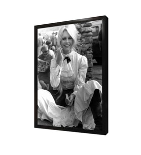 Birigitte Bardot Çerçeveli Mdf Tablo