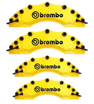 Land Rover Range Rover Uyumlu Brembo Sarı Kaliper Kapağı 4 Parça Ön Arka Set (Karışık)