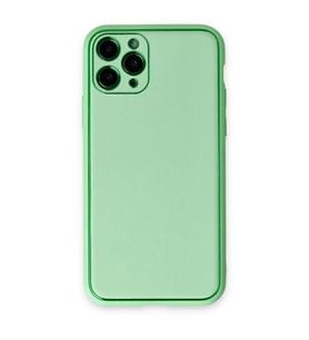 İphone 11 Kılıf Co Deri Kapak - Yeşil