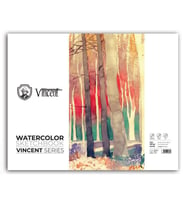 Vincent Watercolor Sketchbook White Suluboya Blok 300 gr 35x50 cm 10 Sayfa 