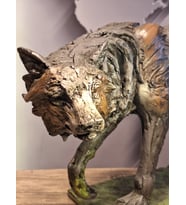 AĞAÇ GÖRÜNÜMLÜ KURT BİBLO 40cM