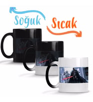 Star Wars ''Darth Vader Maske Sihirli Kupa Bardak Porselen