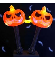 CADILAR BAYRAMI LED IŞIKLI ÇUBUK 1 ADET 23 CM  BAL KABAĞI IŞIKLI ÇUBUK HALLOWEN