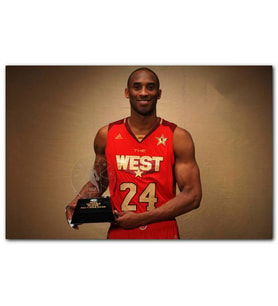 Cakatablo Kobe 2011 LA Lakers MDF Tablo