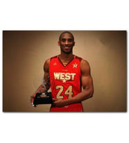 Cakatablo Kobe 2011 LA Lakers MDF Tablo