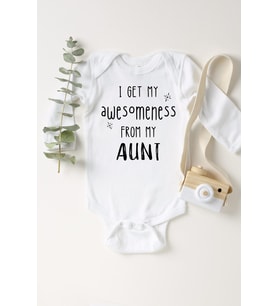 Unisex Bebek Beyaz Uzun Kollu Çıtçıtlı Body