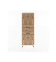 Hyperion Dolap 3 Raflı 2 Çekmeceli 4 Kapaklı 60x44x163 Aytaşı-Çam