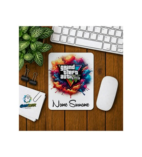 Kişiye Özel GTA Baskılı Oyuncu Mousepad 0155