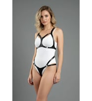 Mulvxbrf Brf02 Siyah Harness Takım Deri O-Halka Detaylı Vücut Aksesuarı - Brf1101 (Mulvix)