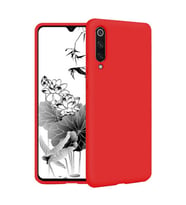 Samsung Galaxy A70 İnce Mat Silikon Kılıf Kırmızı