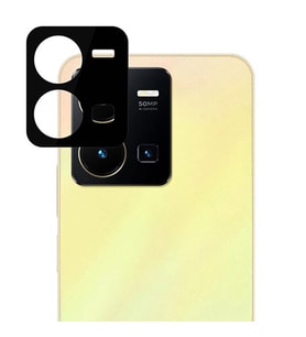 Vivo Y35S 3D Kamera Koruyucu Cam (Siyah)