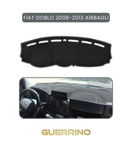 FIAT Doblo 2008-2013  Modellerine Uygun AirbagTORPİDO KORUMA HALISI GRİ KENAR