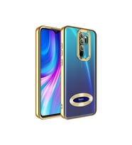 Xiaomi Redmi Note 8 Pro Uyumlu Kılıf Kamera Korumalı Logo Gösteren Zore Omega Kapak