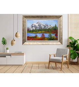 Gümüş Çerçeveli Tablo nb301