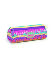 CORAL HIGH 22031 KIDS PEMBE RENGARENK DONDURMA DESENLİ ÜÇ BÖLMELİ KALEM ÇANTASI