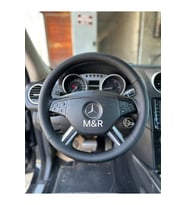 Mercedes 4 Kol  Kaplama Deri Direksiyon Kılıfı