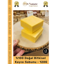 #kayısı Güzel Kokulu El Yüz Saç Vücut Orijinal Bitkisel %100 Doğal Kayısı Sabunu 120g - 2 Adet