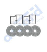 Roborock Saros 10- Saros 10R Uyumlu 2 Filtre 4 Mop PKT-iasgf0000898