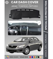 TOYOTA COROLLA E140 (2007-2013) Torpido Örtüsü Ön Göğüs Koruma Araca Özel Çatlamayı Önler Kaymaz