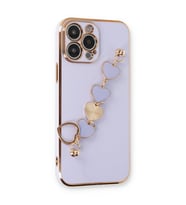Iphone 14 Kılıf Esila Silikon - Lila